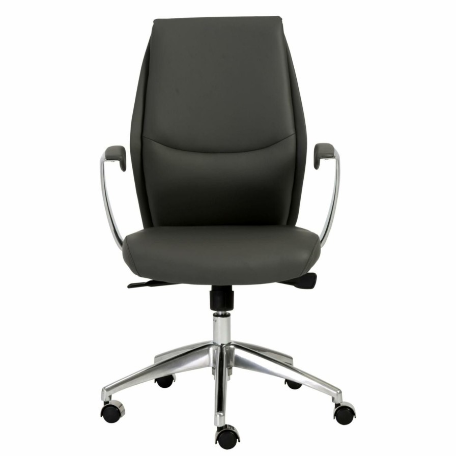 Task Chairs * | Wholesale Task Chairs Euro Style Crosby Low-Back Office Chair