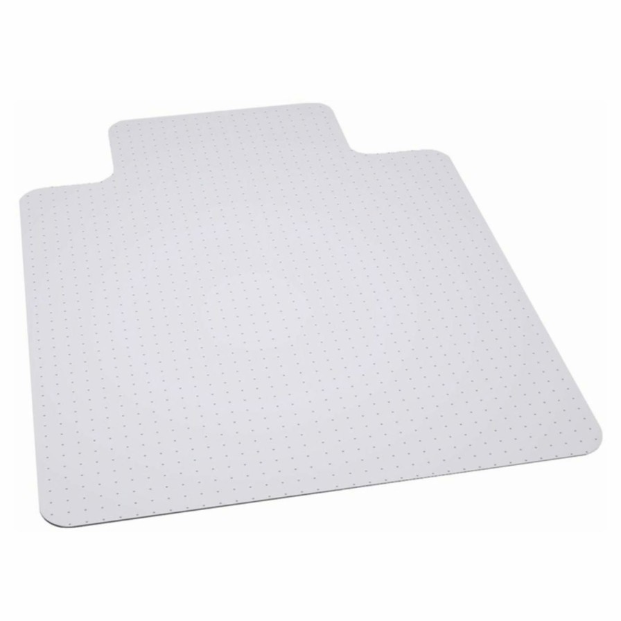 Computer Chair Mats * | Top 10 Computer Chair Mats Flash Furniture Big & Tall Carpet Chair Mat With Lip