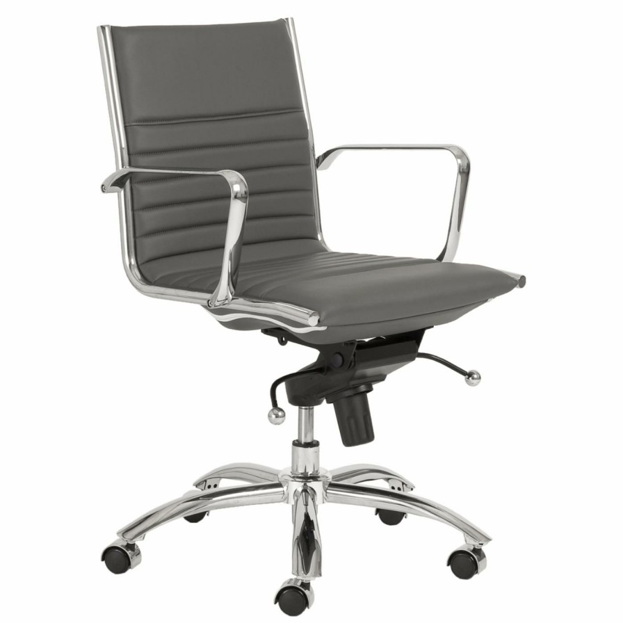 Task Chairs * | Hot Sale Task Chairs Euro Style Dirk Low Back Office Chair