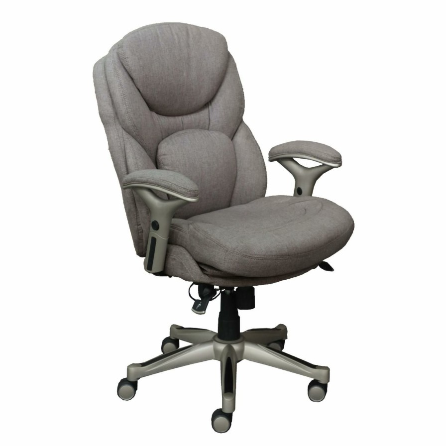 Office Chairs * | New Executive Chairs Serta Works Executive Office Chair With Back In Motion Technology