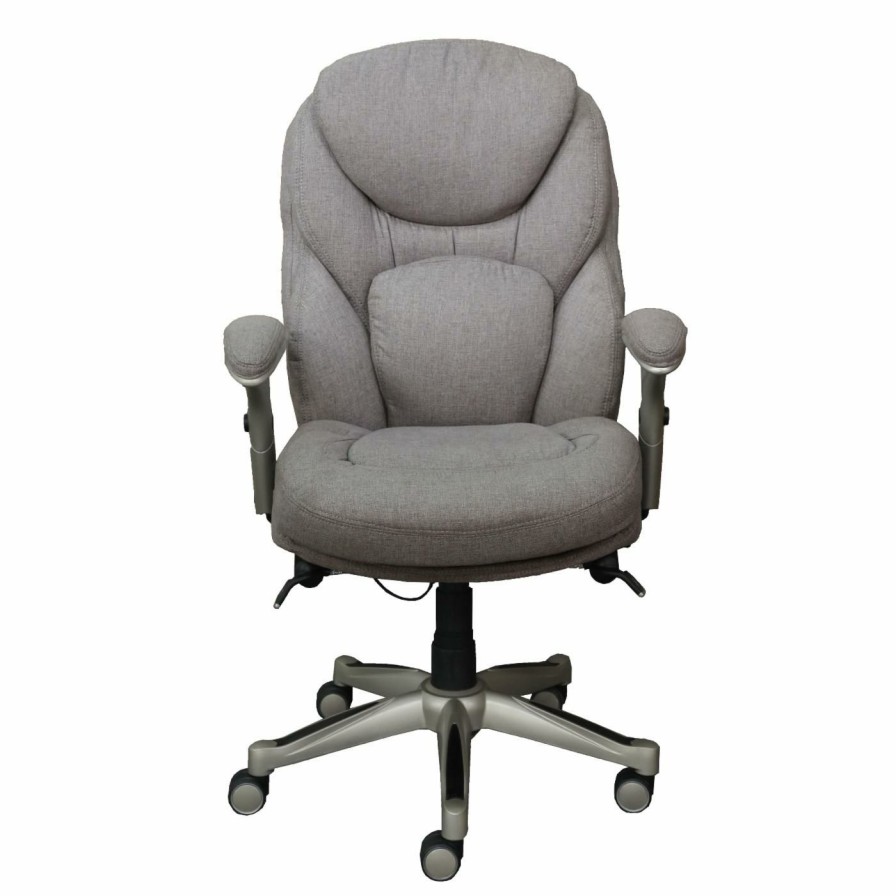 Office Chairs * | New Executive Chairs Serta Works Executive Office Chair With Back In Motion Technology