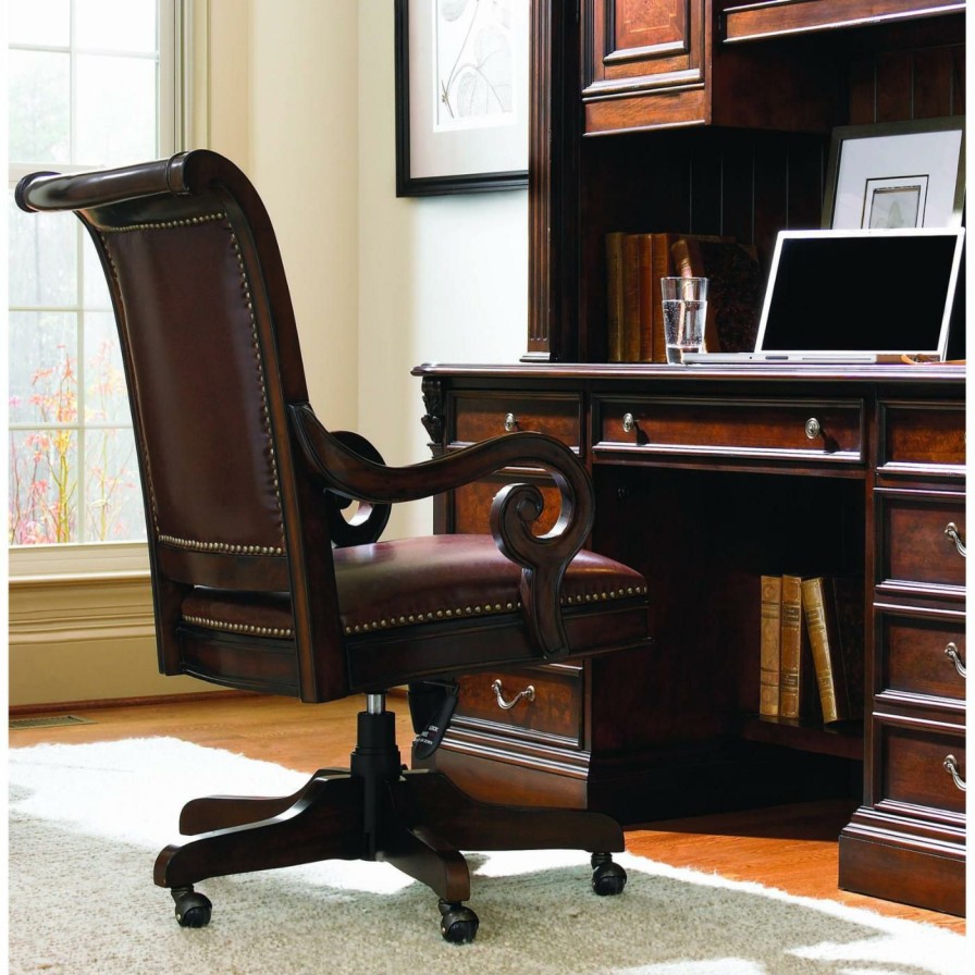 Office Chairs * | Coupon Executive Chairs Hooker Furniture European Renaissance Ii Tilt Swivel Chair