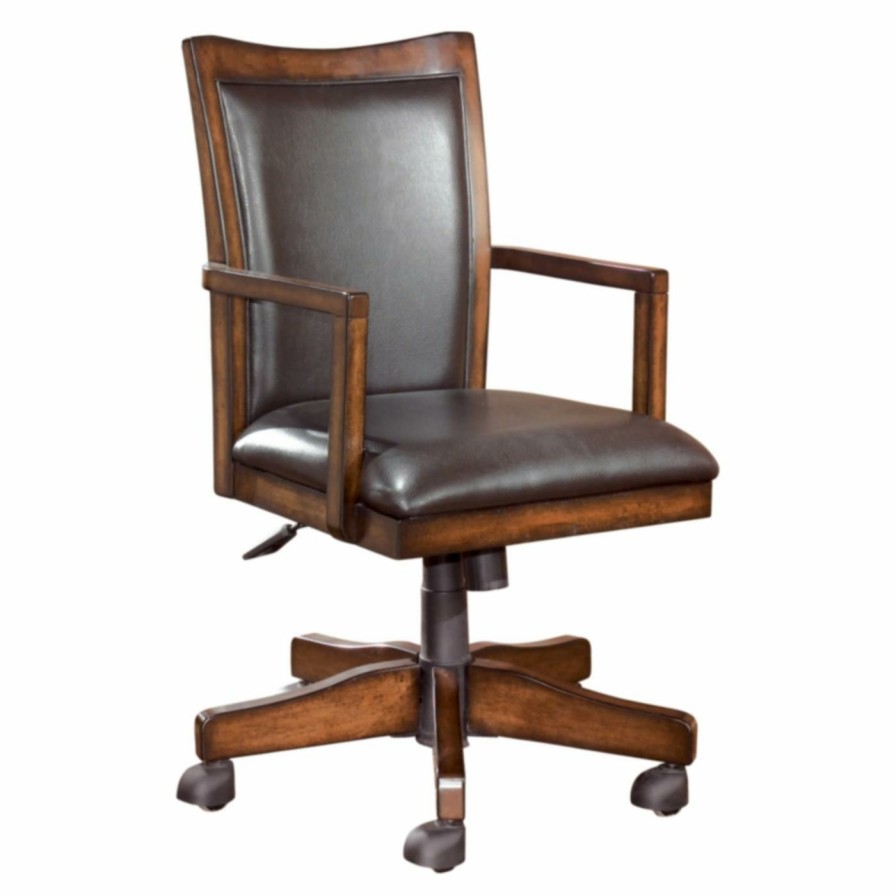 Office Chairs * | Wholesale Executive Chairs Signature Design By Ashley Hamlyn Home Office Executive Swivel Desk Chair