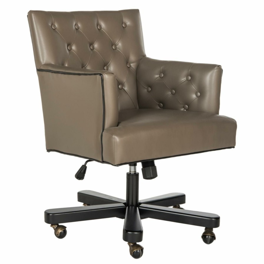 Office Chairs * | Wholesale Executive Chairs Safavieh Chambers Adjustable Height Office Chair