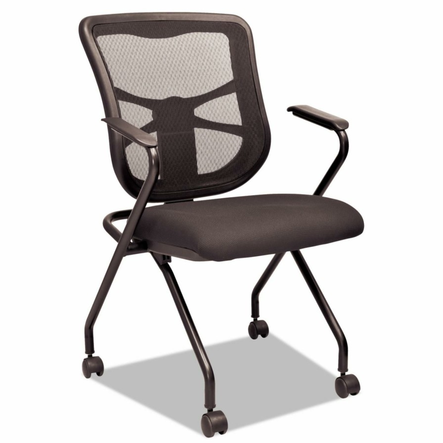 Task Chairs * | Buy Task Chairs Alera Elusion Mesh Nesting Chairs