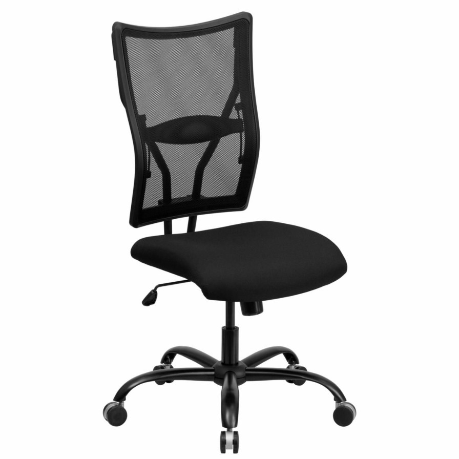 Task Chairs * | Deals Task Chairs Flash Furniture Hercules Series Big & Tall Mesh Executive Swivel Office Chair