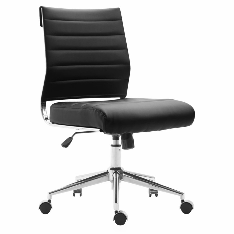 Task Chairs * | Outlet Task Chairs Edgemod Tremaine Vegan Leather Task Chair