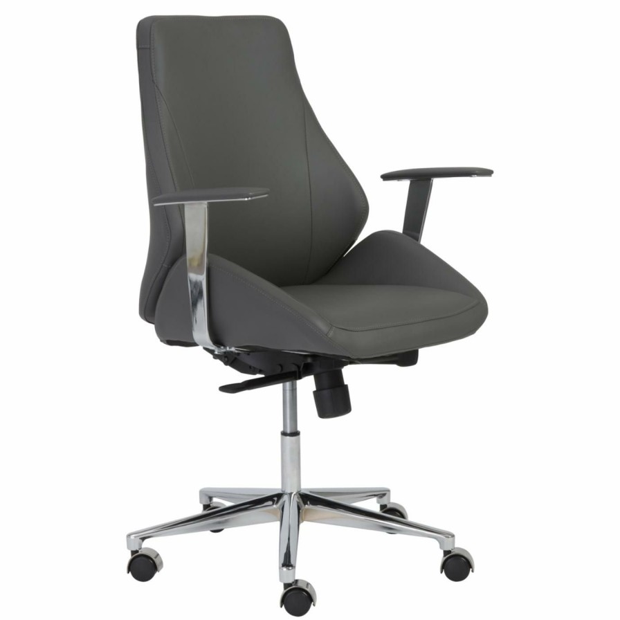 Task Chairs * | Discount Task Chairs Euro Style Bergen Low Back Office Chair