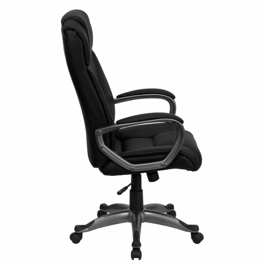 Task Chairs * | Deals Task Chairs Flash Furniture Rose High Back Executive Office Chair