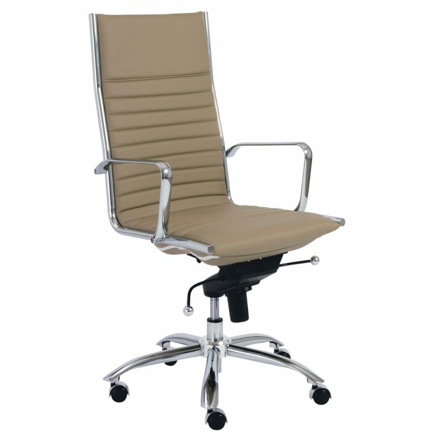 Task Chairs * | Wholesale Task Chairs Euro Style Dirk High Back Office Task Chair