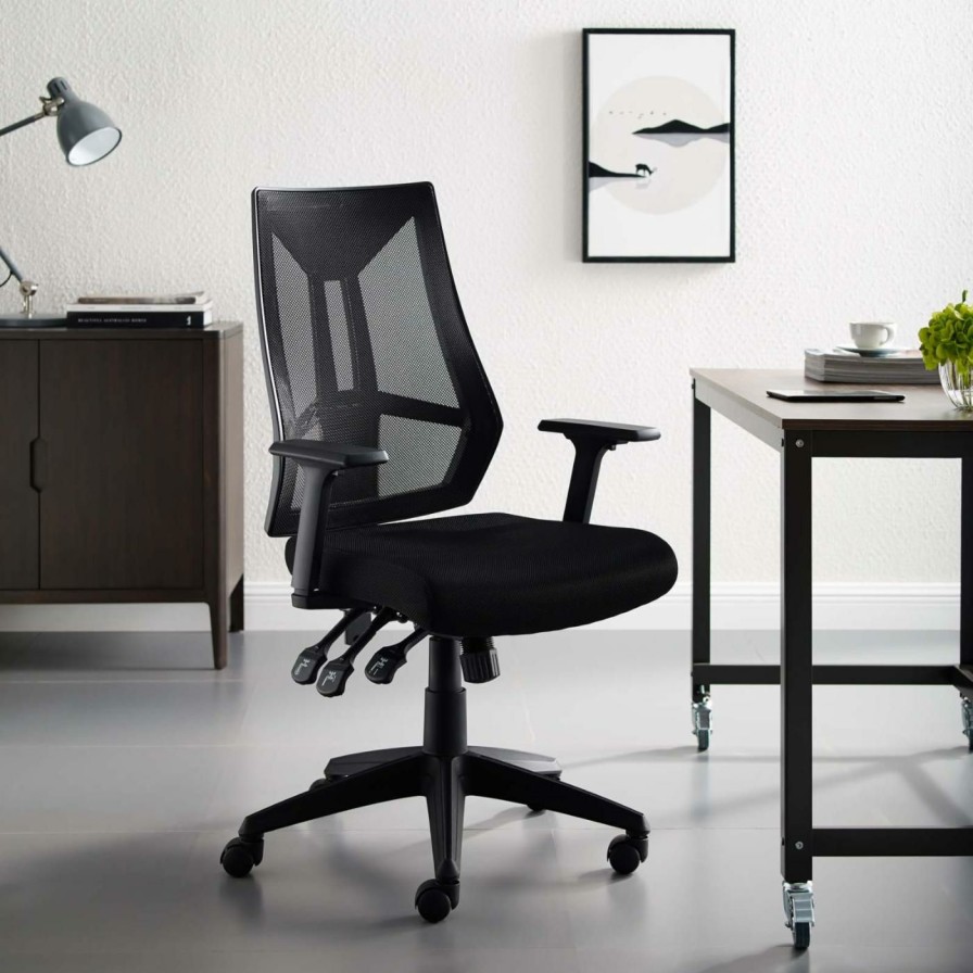 Task Chairs * | Cheapest Task Chairs Modway Extol Mesh Office Chair