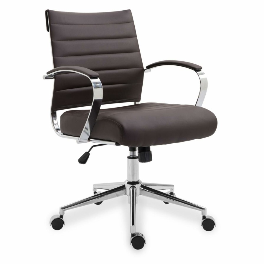 Task Chairs * | Hot Sale Task Chairs Edgemod Tremaine Adjustable Height Task Chair