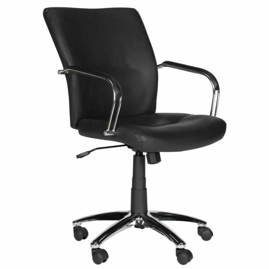 Task Chairs * | Best Pirce Task Chairs Safavieh Lysette Adjustable Desk Chair