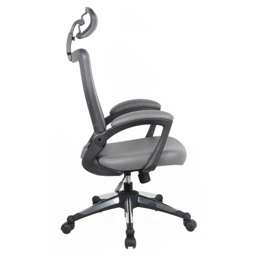 Office Chairs * | Hot Sale Executive Chairs Techni Mobili Mid-Back Mesh Task Office Chair With Adjustable Arms