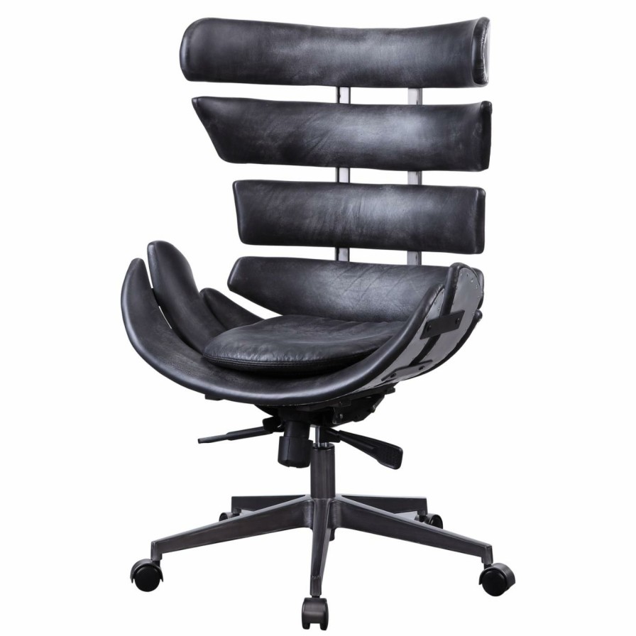 Office Chairs * | Outlet Executive Chairs Acme Furniture Megan Leather Executive Office Chair