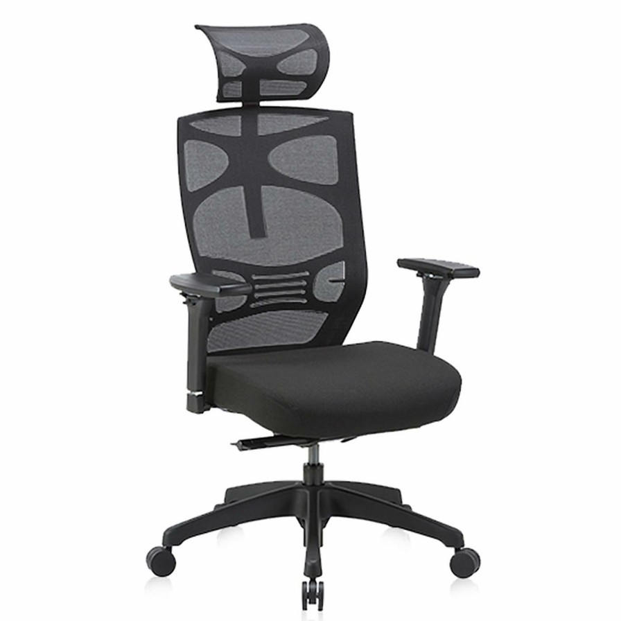 Task Chairs * | New Task Chairs Furniture Of America Fitchman Height Adjustable Ergonomic Office Chair