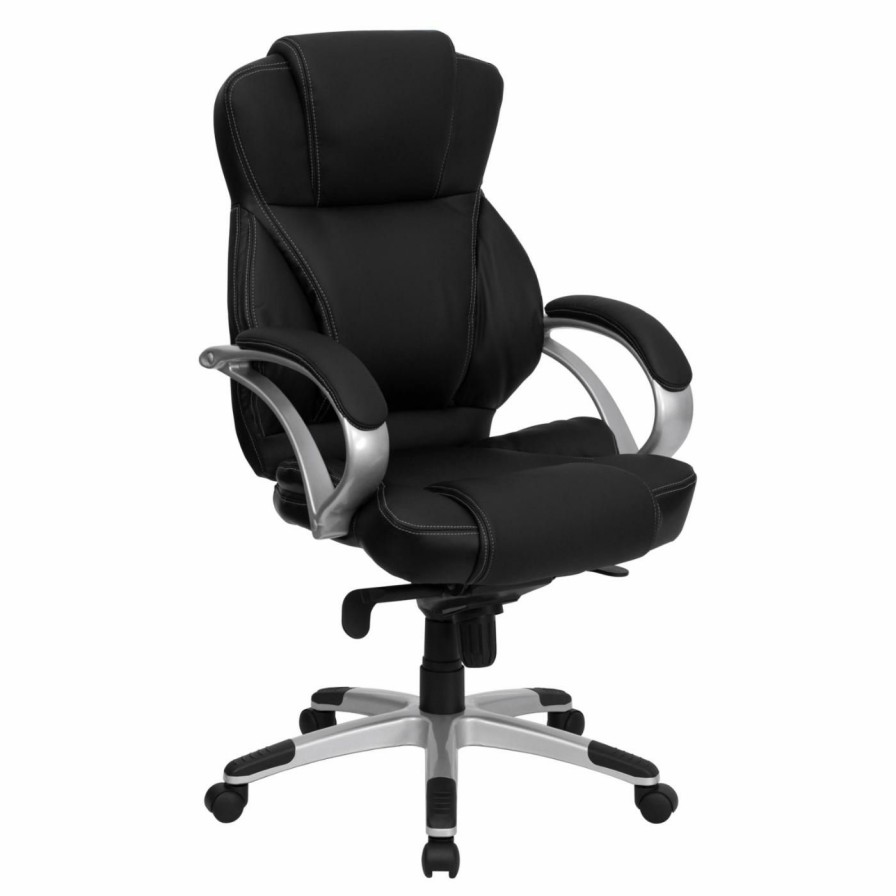 Office Chairs * | Buy Executive Chairs Flash Furniture Miller High Back Contemporary Office Chair