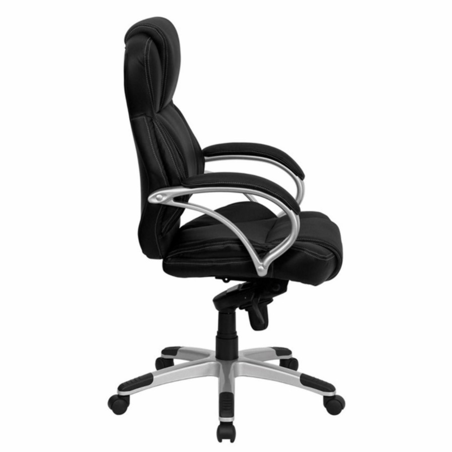 Office Chairs * | Buy Executive Chairs Flash Furniture Miller High Back Contemporary Office Chair