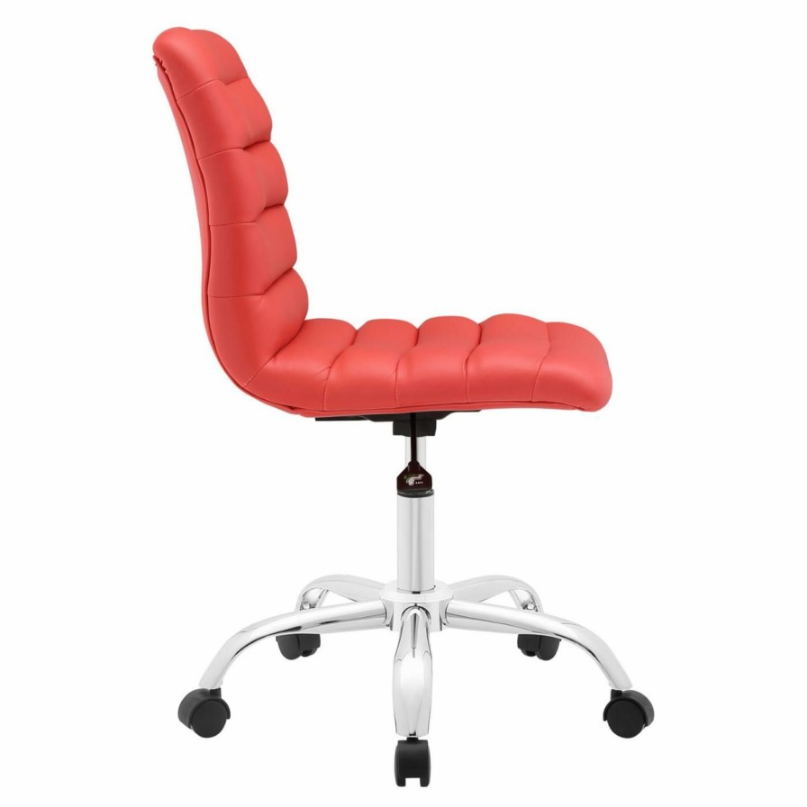 Task Chairs * | Discount Task Chairs Modway Ripple Mid-Back Office Chair