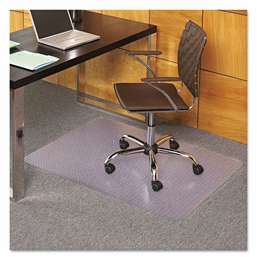 Computer Chair Mats * | Brand New Computer Chair Mats Es Robbins 36 X 48 Rectangular Everlife Chair Mats For Medium Pile Carpet