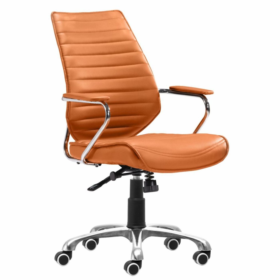 Office Chairs * | Budget Executive Chairs Zuo Modern Contemporary Enterprise Low Back Office Task Chair