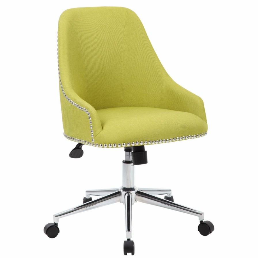 Task Chairs * | Wholesale Task Chairs Boss Carnegie Desk Chair Gray