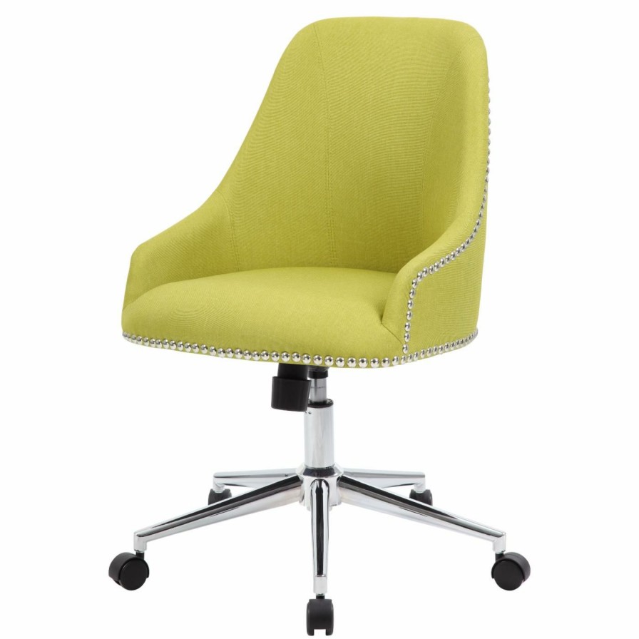 Task Chairs * | Wholesale Task Chairs Boss Carnegie Desk Chair Gray