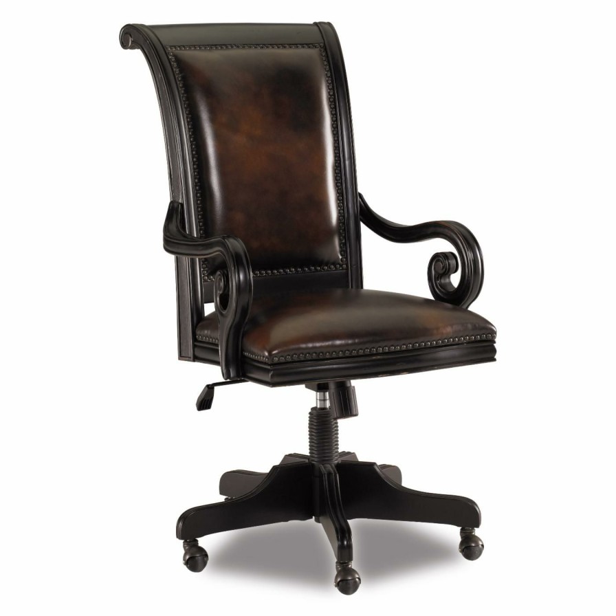 Office Chairs * | Buy Hooker Furniture Executive Chairs Hooker Telluride Tilt Swivel Chair