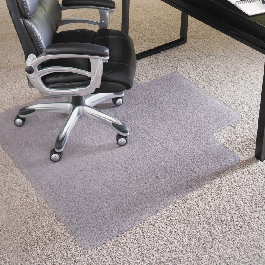 Computer Chair Mats * | Outlet Computer Chair Mats Es Robbins 36 X 48 Performance Series Anchorbar Lip Chair Mat