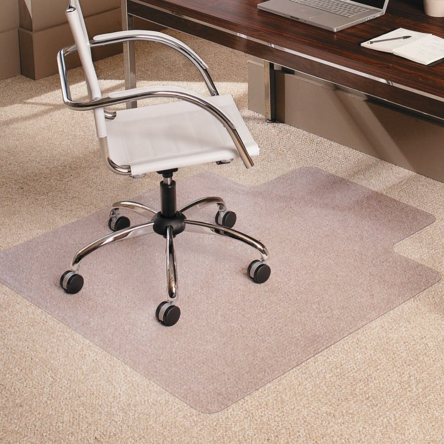 Computer Chair Mats * | Best Pirce Computer Chair Mats Es Robbins 45 X 53 Everlife Chair Mats For Medium Pile Carpet