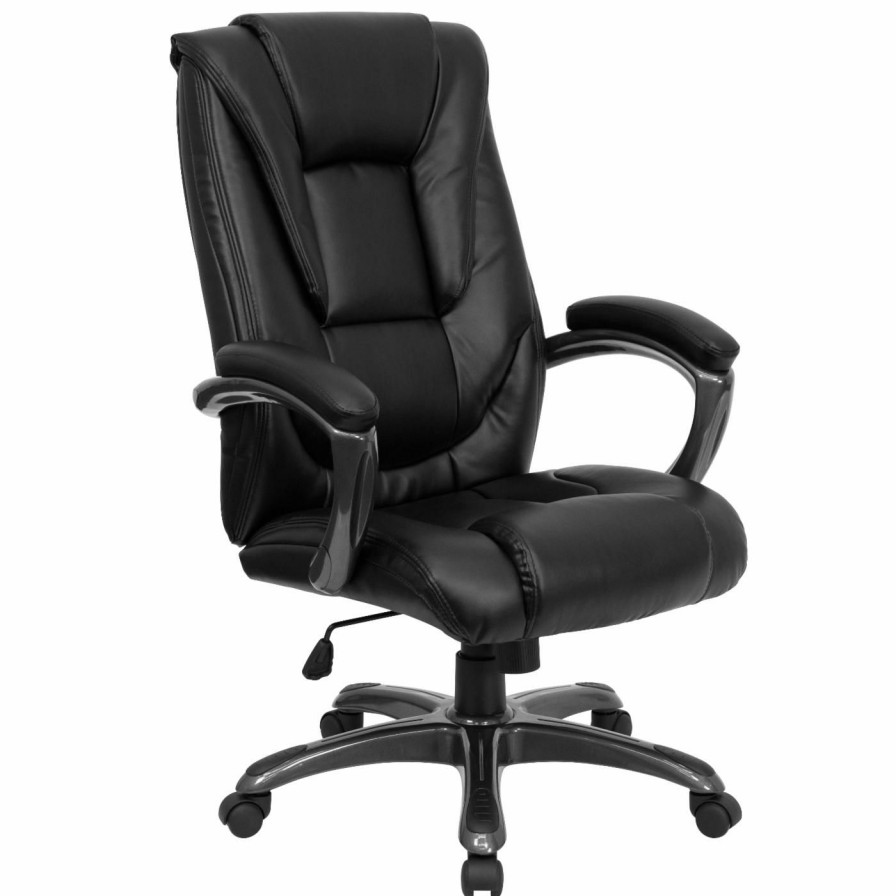 Office Chairs * | New Executive Chairs Flash Furniture Robert High Back Executive Office Chair