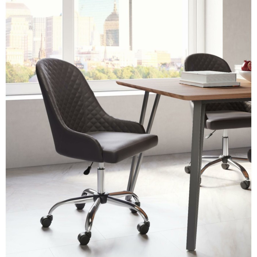 Task Chairs * | Flash Sale Task Chairs Zuo Modern Space Office Chair