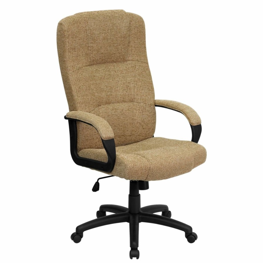 Office Chairs * | Top 10 Executive Chairs Flash Furniture High Back Executive Office Chair