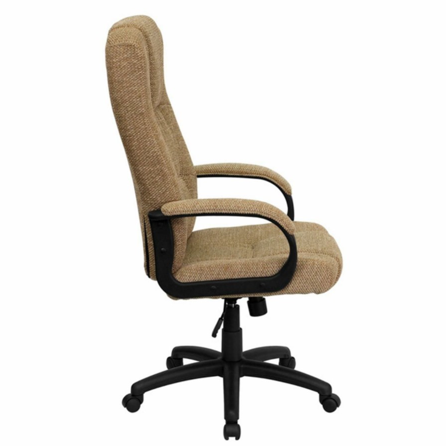 Office Chairs * | Top 10 Executive Chairs Flash Furniture High Back Executive Office Chair