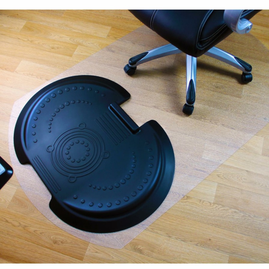 Computer Chair Mats * | Top 10 Computer Chair Mats Floortex Afs-Tex System 5000 S2S Sit & Stand Ergonomic Solution