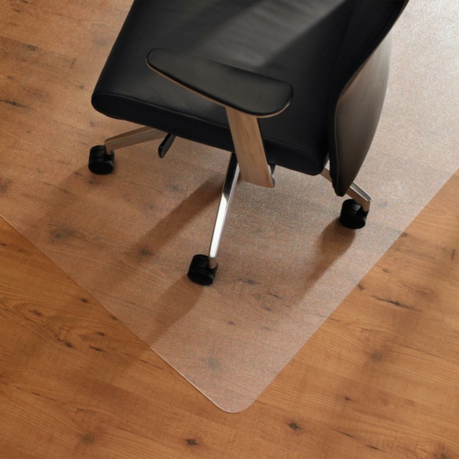 Computer Chair Mats * | Best Pirce Computer Chair Mats Floortex Cleartex Polycarbonate Ultimat Anti-Slip Chair Mat