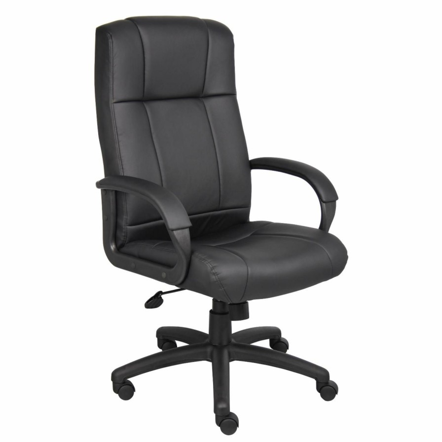 Office Chairs * | Cheap Executive Chairs Boss Caressoft Executive High Back Chair