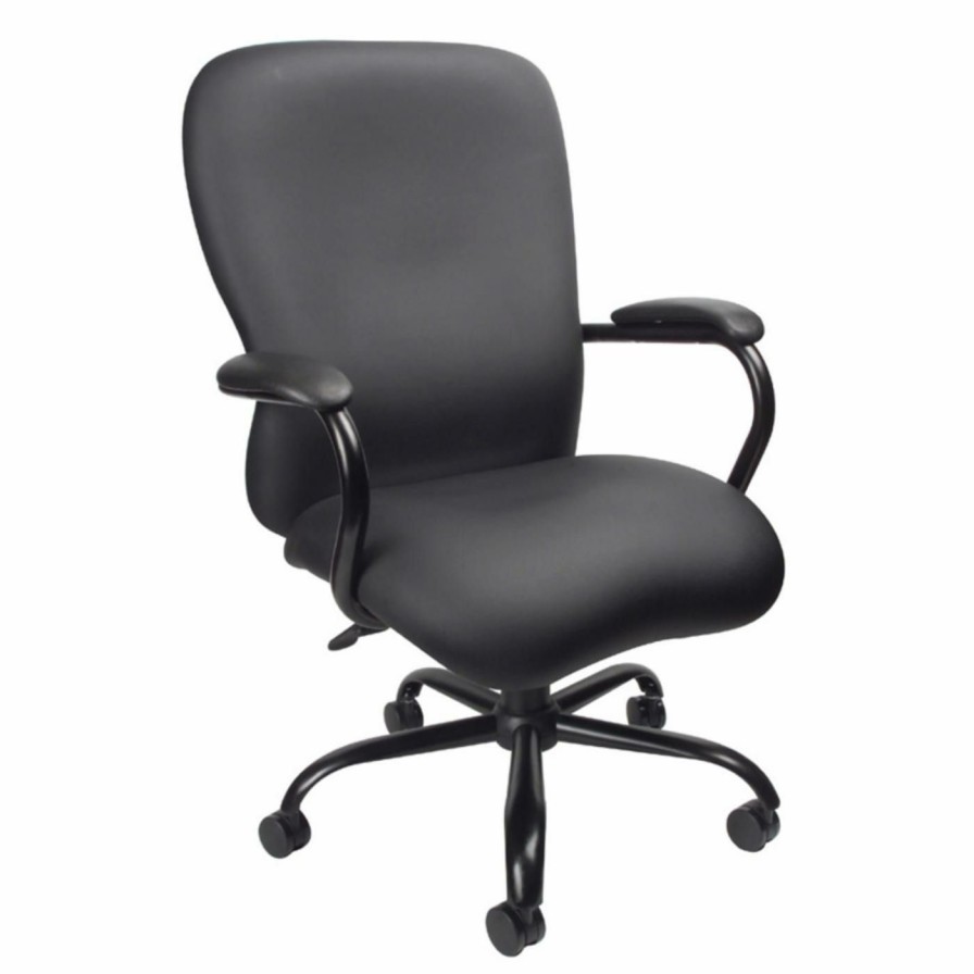 Office Chairs * | Hot Sale Executive Chairs Boss Heavy Duty Caresoftplus Chair