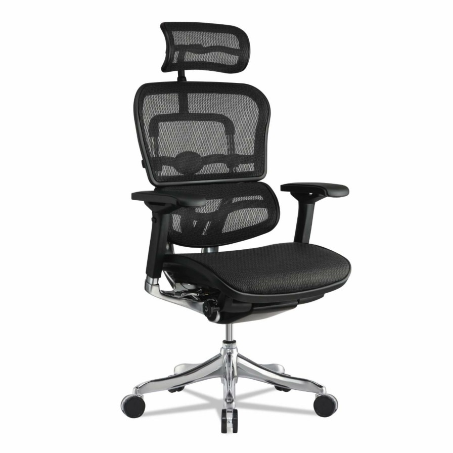 Office Chairs * | Cheap Executive Chairs Eurotech Ergohuman Elite High-Back Chair