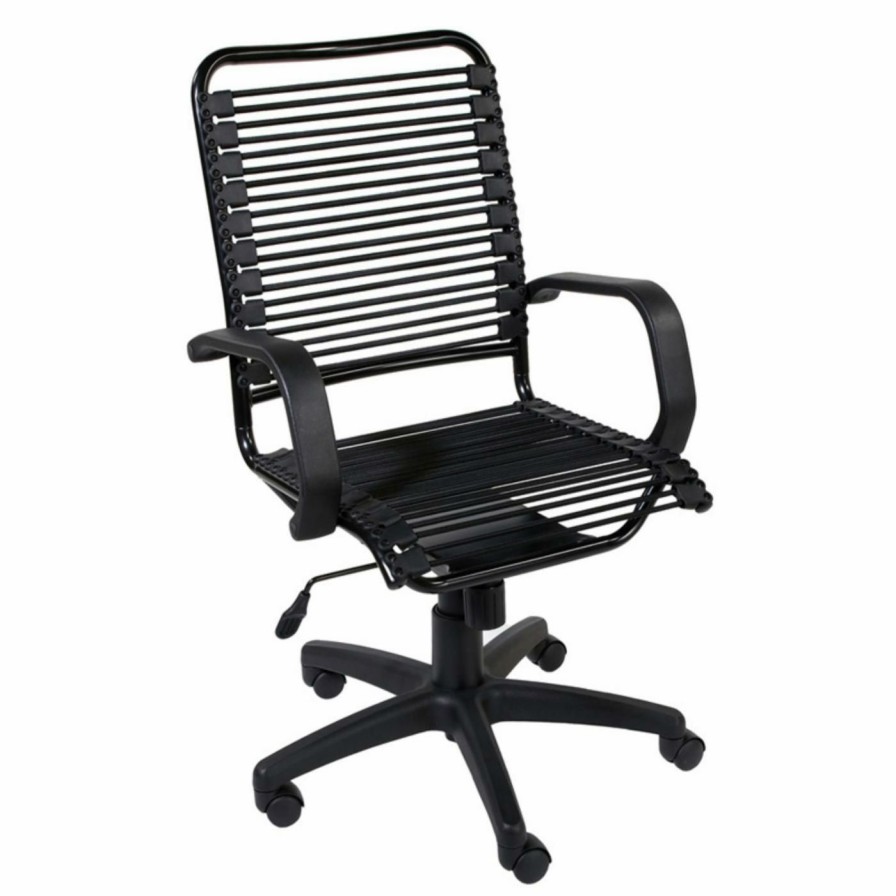 Task Chairs * | Best Deal Task Chairs Euro Style Bradley Bungie High Back Office Chair