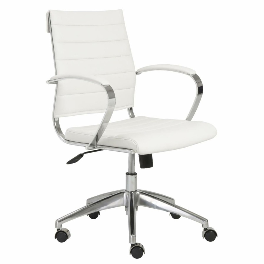 Task Chairs * | Brand New Executive Chairs Euro Style Axel Low-Back Office Chair