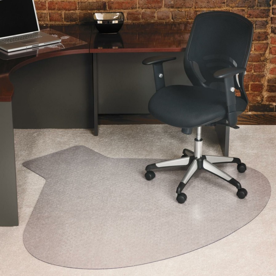 Computer Chair Mats * | Budget Computer Chair Mats Es Robbins 66 X 60 Everlife Chair Mats For Medium Pile Carpet