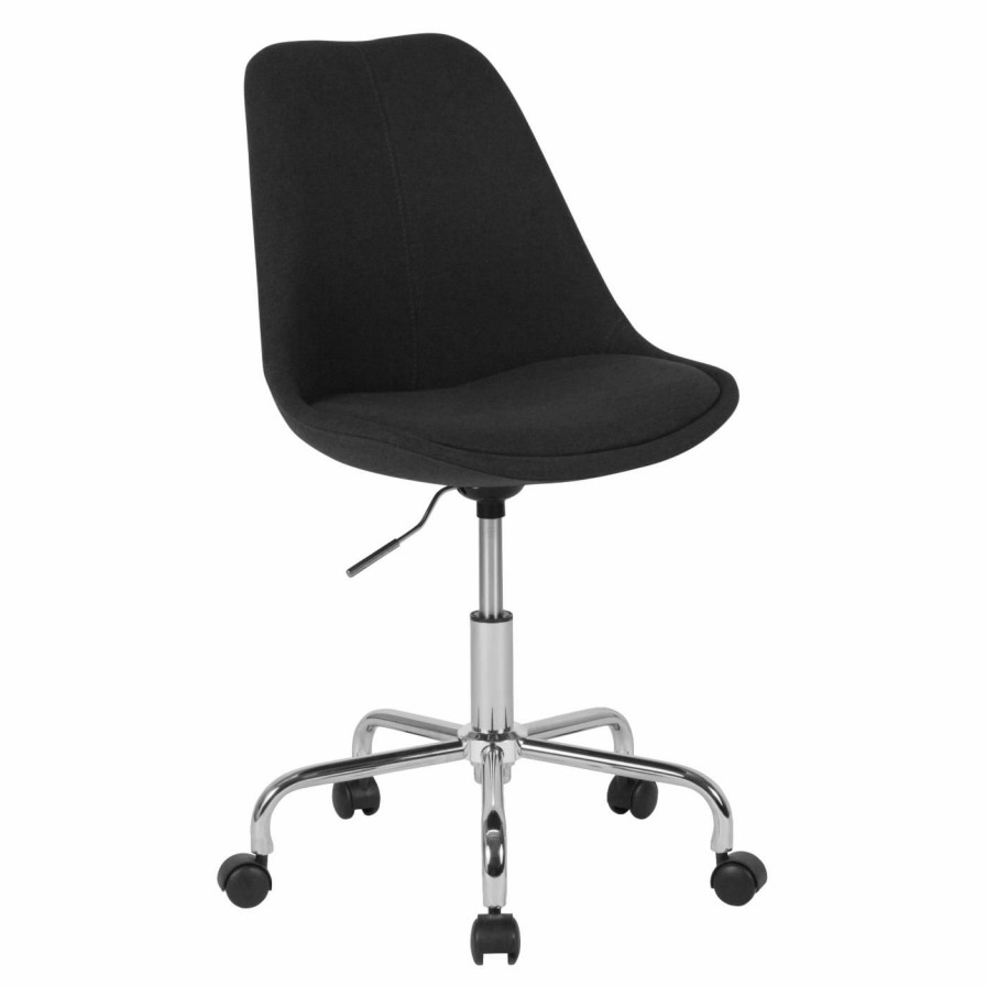 Task Chairs * | Wholesale Task Chairs Flash Furniture Aurora Series Mid-Back Fabric Task Chair