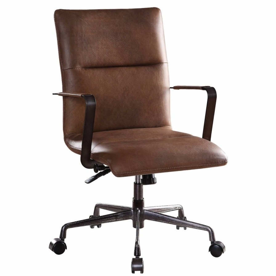 Office Chairs * | New Executive Chairs Acme Furniture Indra Adjustable Executive Office Chair