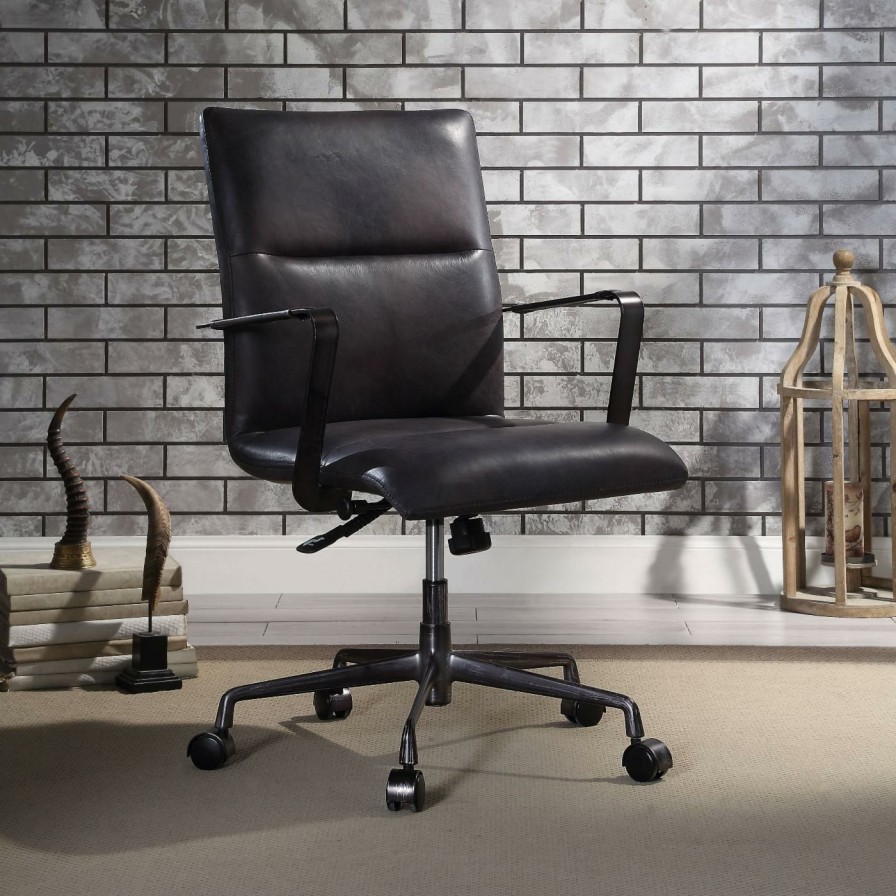 Office Chairs * | New Executive Chairs Acme Furniture Indra Adjustable Executive Office Chair