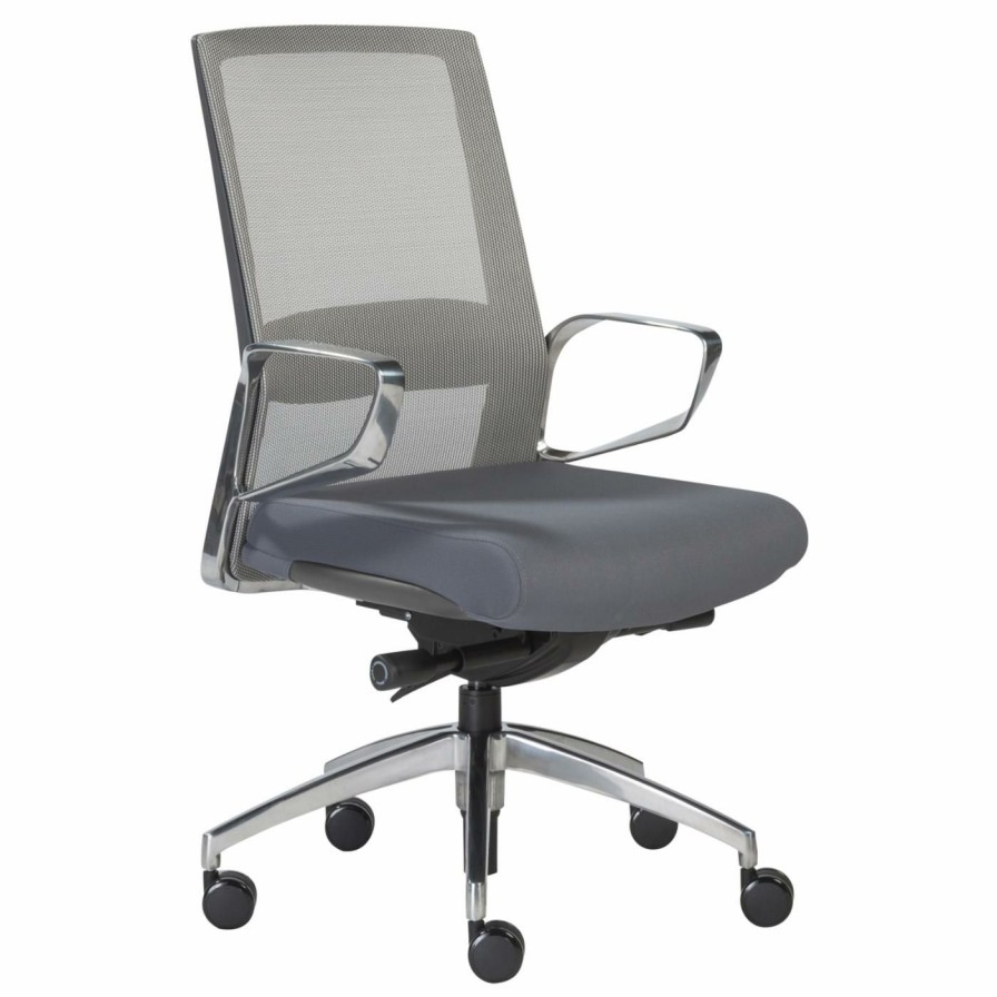 Task Chairs * | Brand New Task Chairs Euro Style Alpha Office Chair Light Green