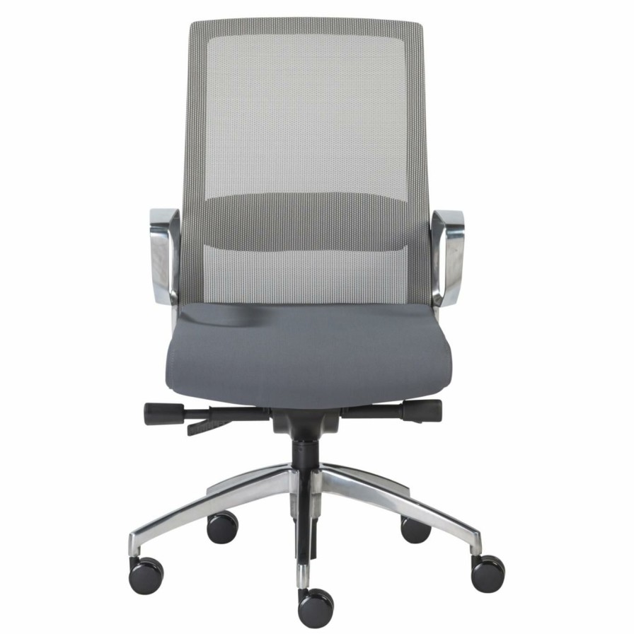 Task Chairs * | Brand New Task Chairs Euro Style Alpha Office Chair Light Green