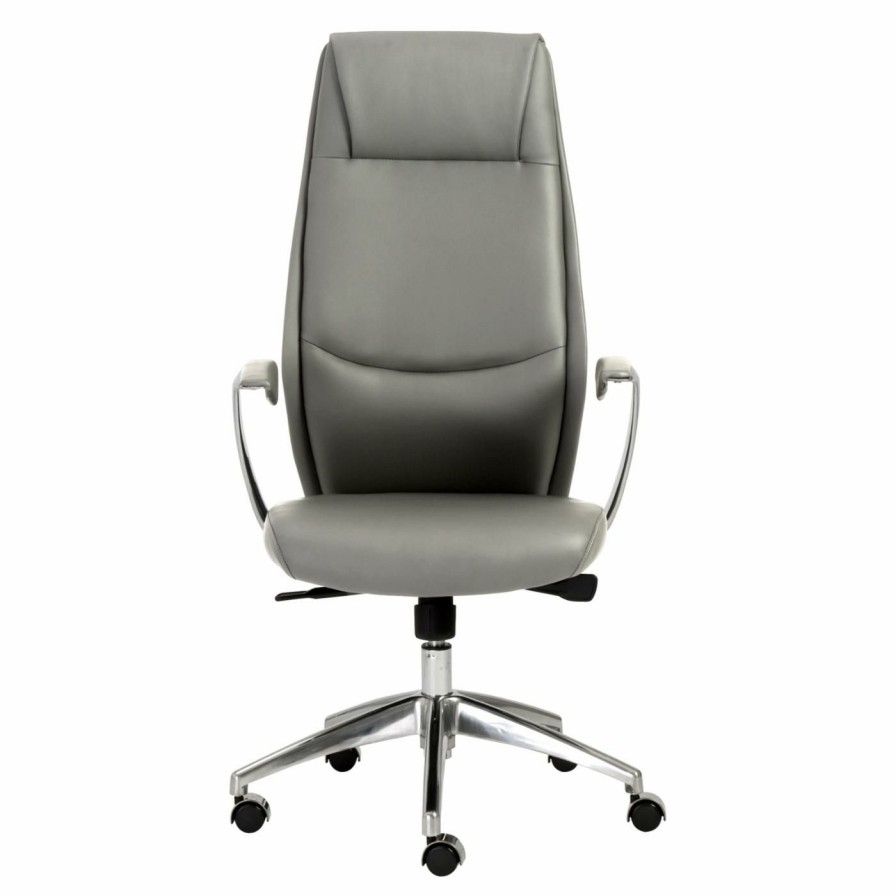 Task Chairs * | Outlet Executive Chairs Euro Style Crosby High-Back Office Chair