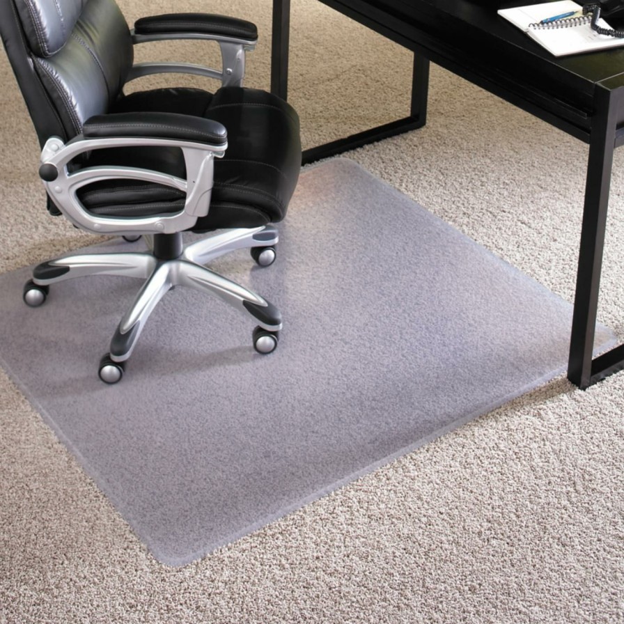 Computer Chair Mats * | Best Pirce Computer Chair Mats Es Robbins 46 X 60 Performance Series Anchorbar Rectangle Chair Mat