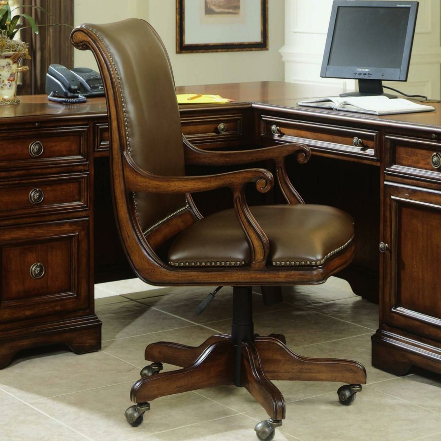 Office Chairs * | Outlet Executive Chairs Hooker Furniture Brookhaven Desk Chair